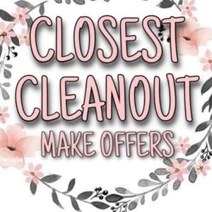 ‼️‼️CLOSET CLEANING OUT‼️‼️